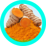 Curcumina de extrato de cúrcuma, ingrediente do Secaps Black Chá