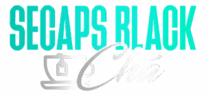 Logotipo Secaps Black Chá